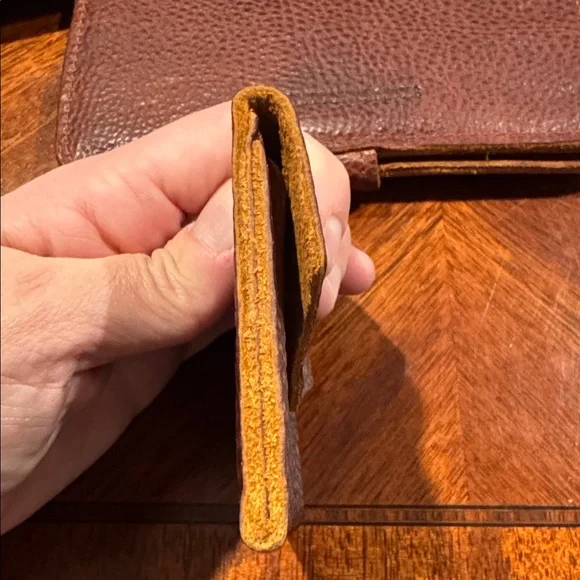 Portland Leather Goods Bifold Wallet and Mini Envelope Wallet in Nutmeg Bundle! - Picture 8 of 16